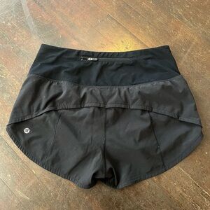 lulu lemon speed up running shorts